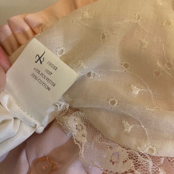 VTG Martha's Miniatures We’re Fussy Pageant Dress Party Shawl Pink 6-9 mo - Picture 7 of 12